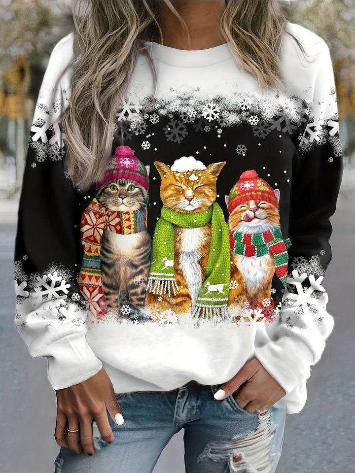 Aria® | Snow Cat Winter Top