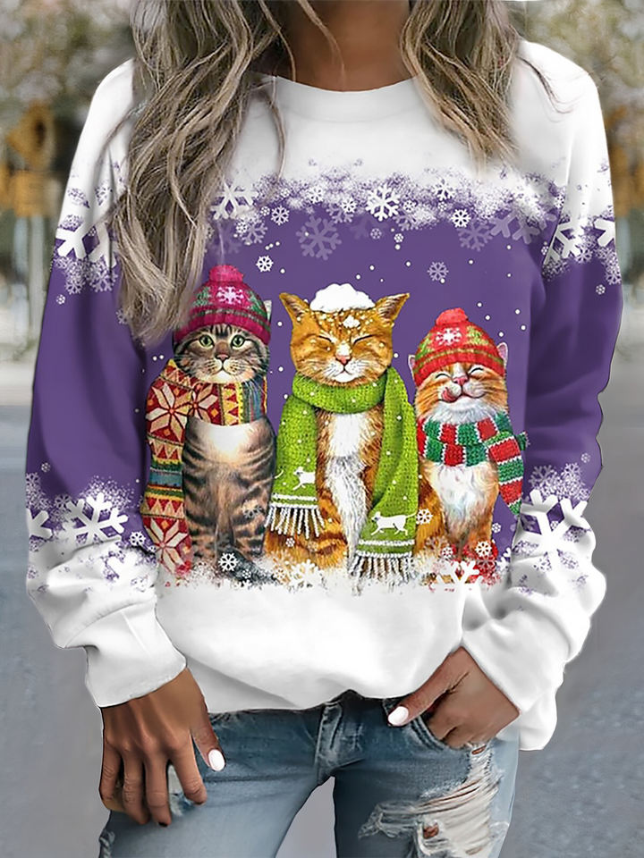 Aria® | Snow Cat Winter Top