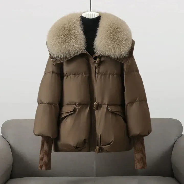 HANNAH | Luxurious Winter Jacket with Fur Collar