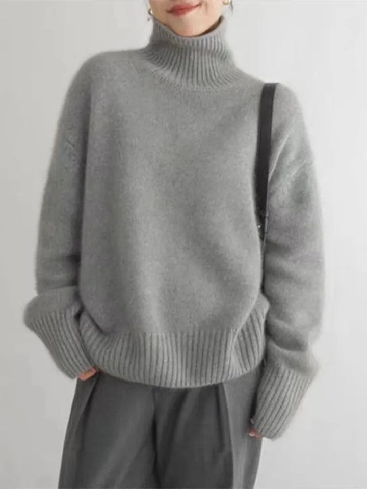 LINEA | High Collar Sweater