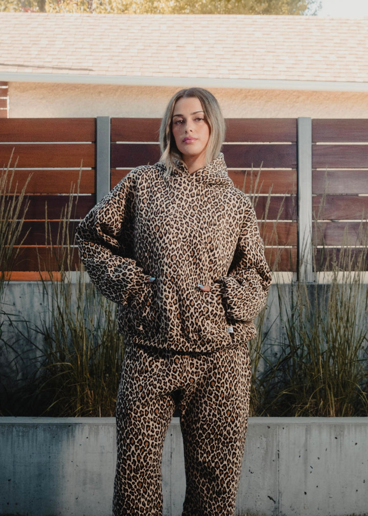 Clara/ Leopard Hoodie