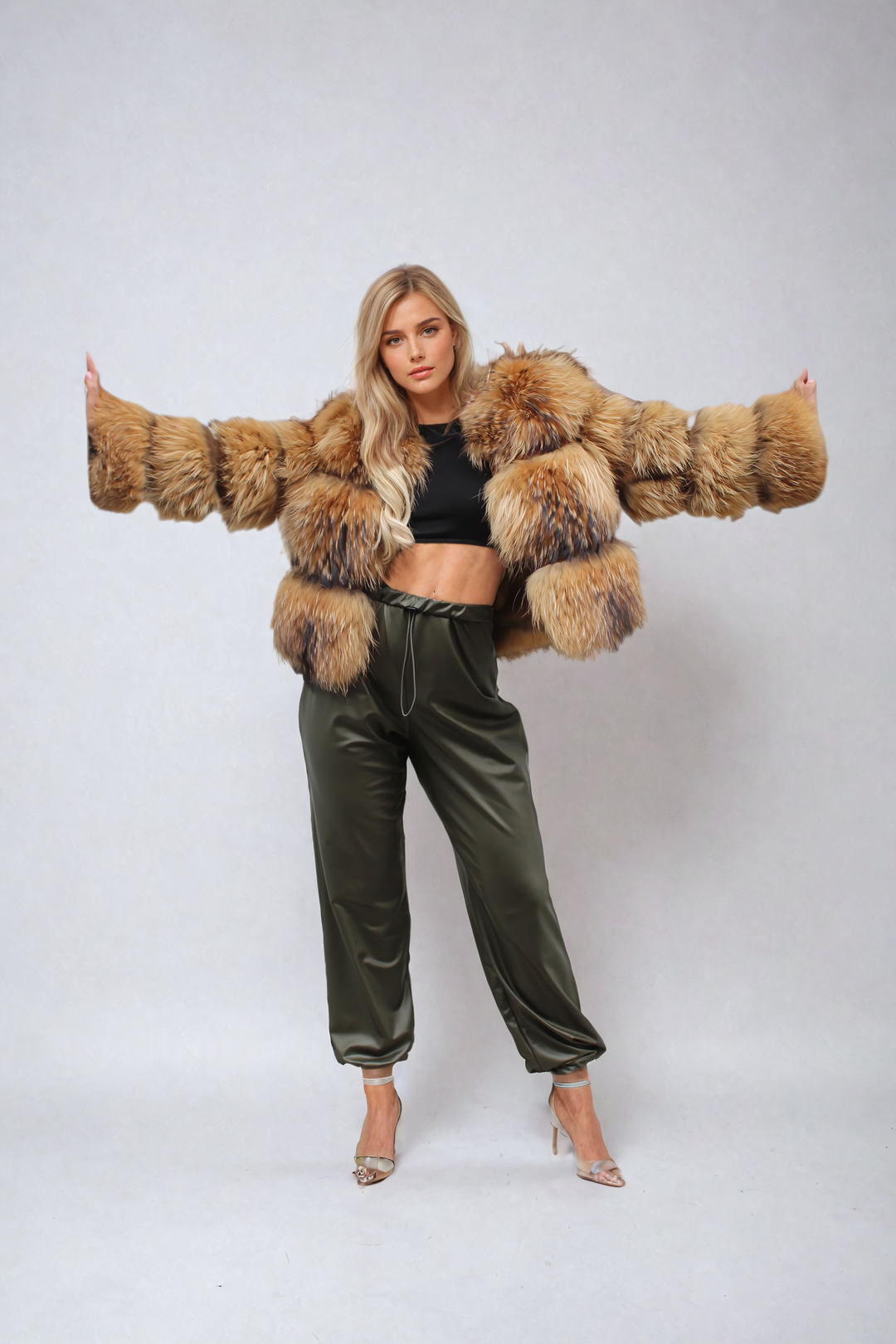 DACY | Stylish Faux Fur Coat