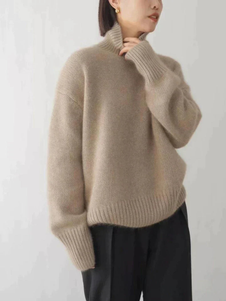 LINEA | High Collar Sweater