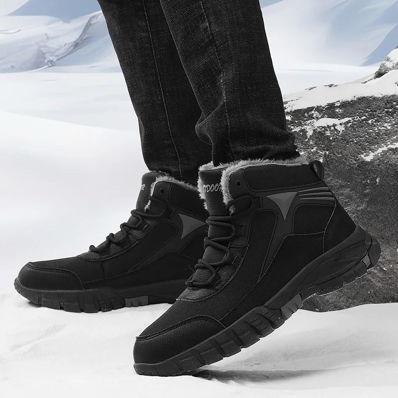 Adel | Wide-Cut Winter Leather Boots