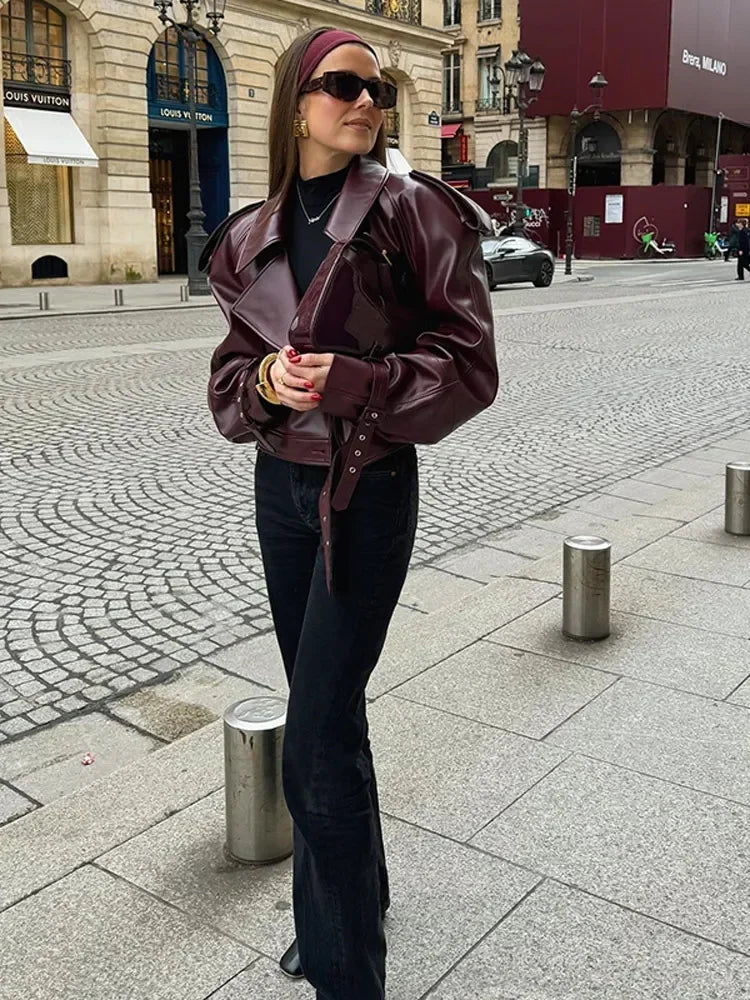 DEENA | Beautiful Leather Jacket