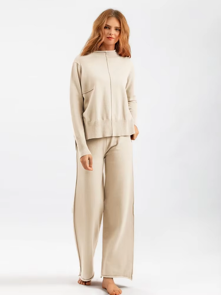 Valentina - Knitted, Thick and Warm Oversized Jumper and Pants