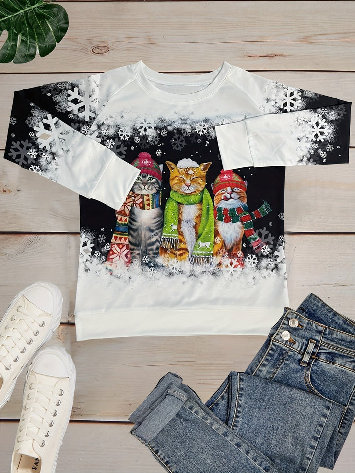 Aria® | Snow Cat Winter Top