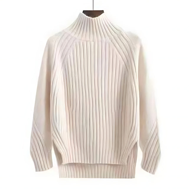 Zoey | Ribbed Turtleneck Sweater