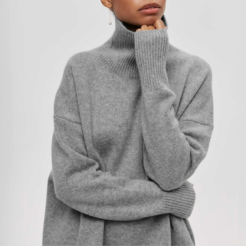 Amelia | Elegant Knit Turtleneck Sweater