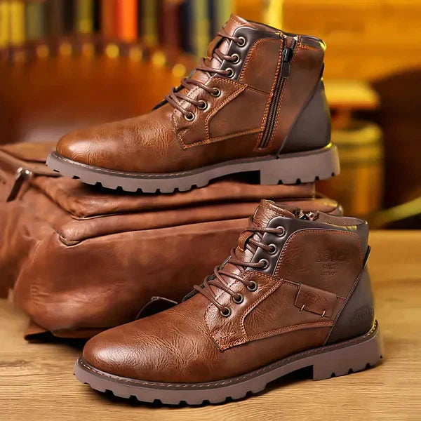 Adelbert | Robust Lace-Up Leather Boots