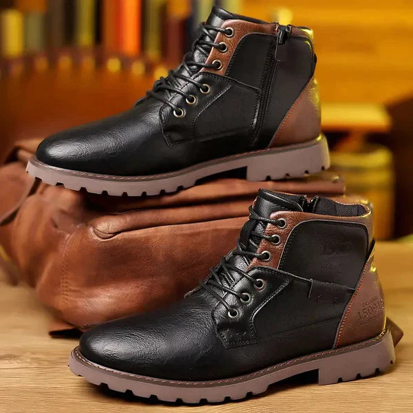 Adelbert | Robust Lace-Up Leather Boots