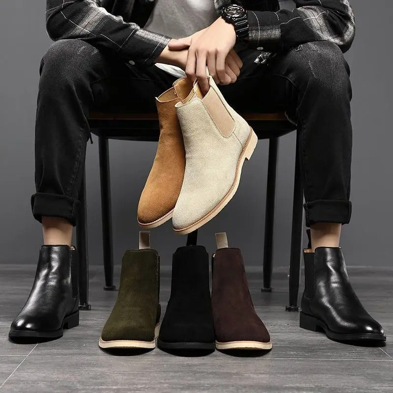 Aldred | Chelsea Boots in Suede