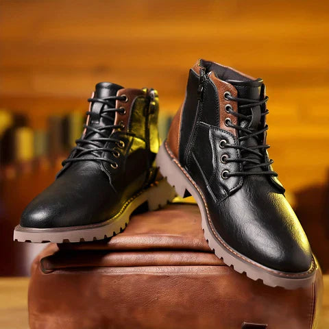 Adelbert | Robust Lace-Up Leather Boots