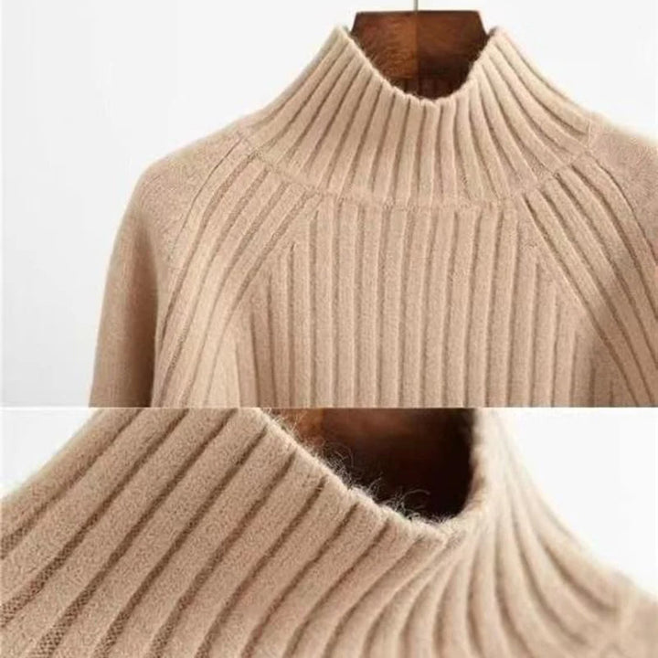 Zoey | Ribbed Turtleneck Sweater