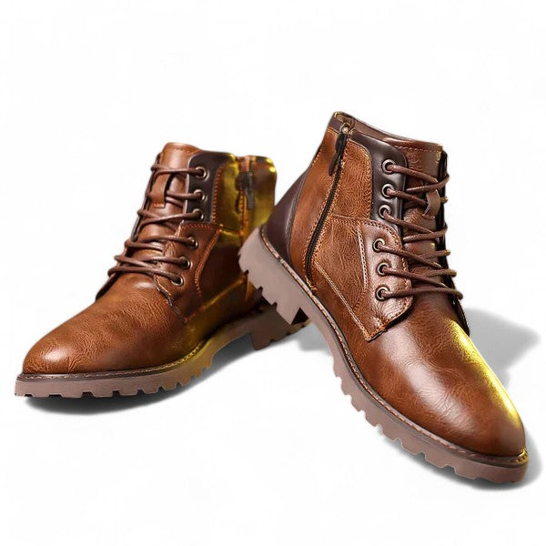 Adelbert | Robust Lace-Up Leather Boots