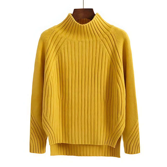 Zoey | Ribbed Turtleneck Sweater